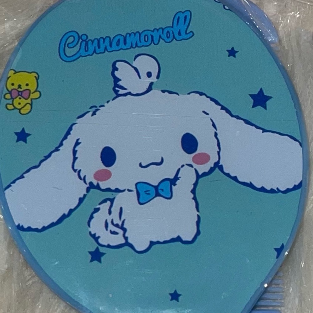 ✨✨5/$10✨✨ Cinnamoroll Sanrio Blue comb and mirror set for kids girls boys New